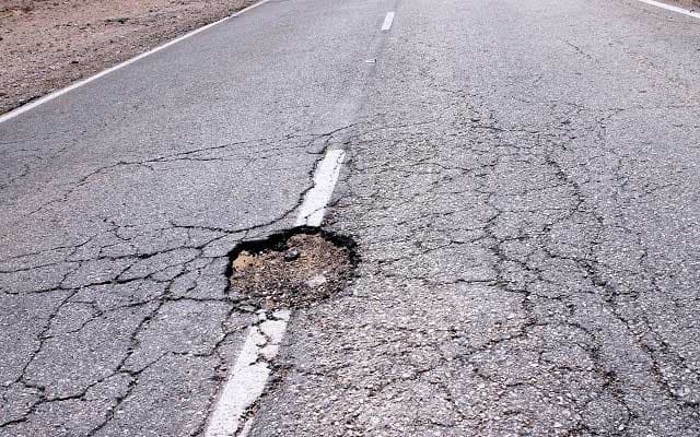 Pothole example